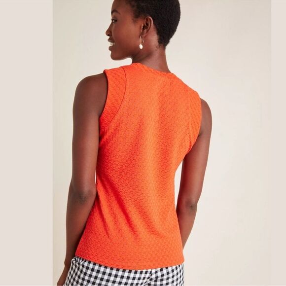 Anthropologie Maeve Jacquard Barbara Knit Top NWT - Picture 3 of 5